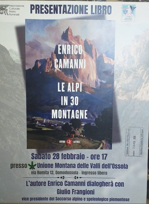 Enrico Camanni Le alpi in 30 montagne